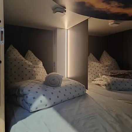 Fabcap Kapsel Kapslový hotel Halle (Saale)